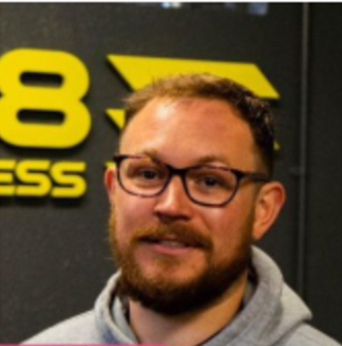 Eoghan, gym owner